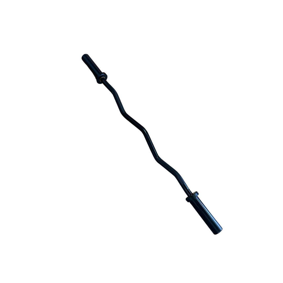 barre de curl olympique noire ez curl