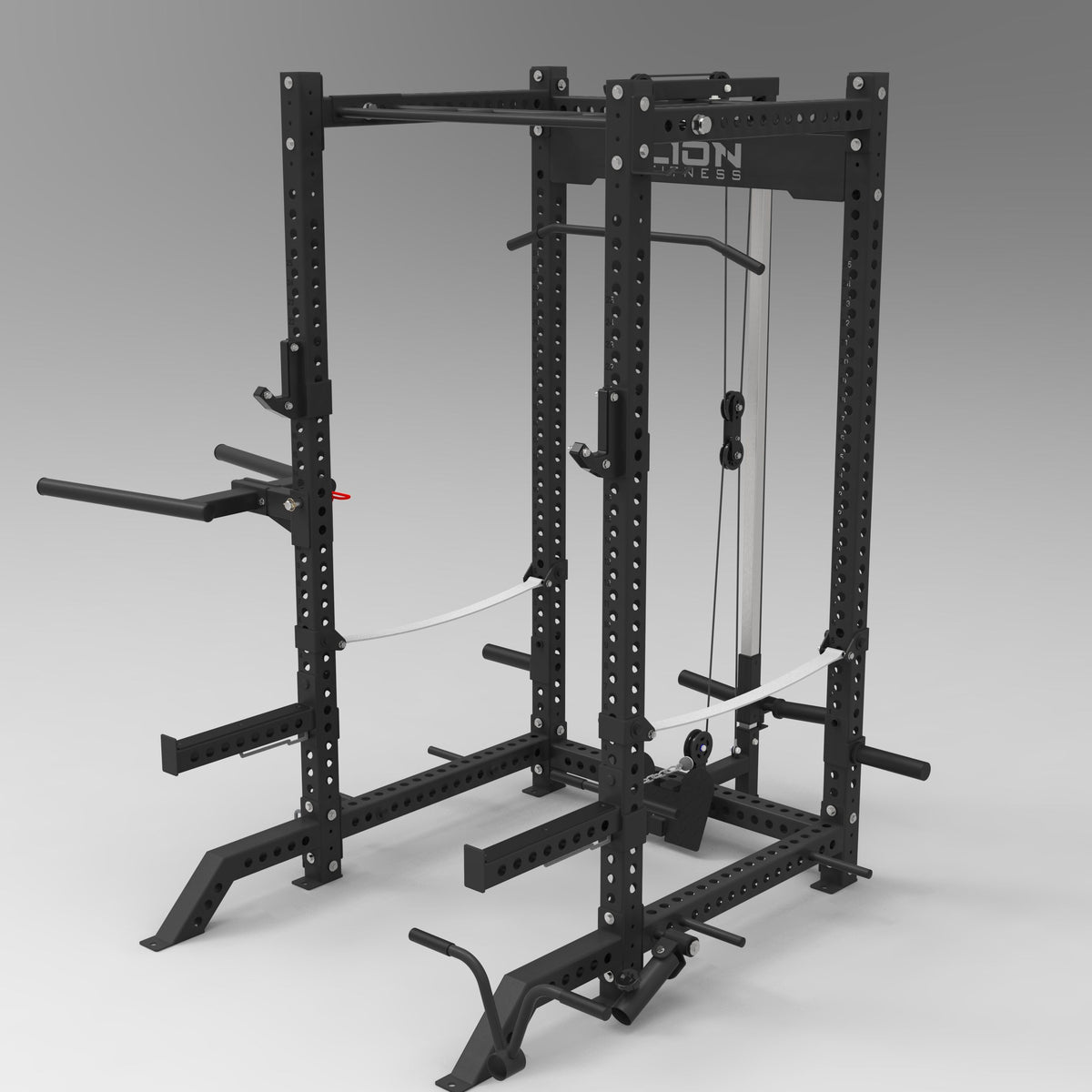 Cage 3x3 Suprême avec système de poulie – Lion Fitness