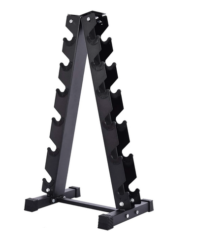 Triangular Dumbbell Rack (6 Pairs)