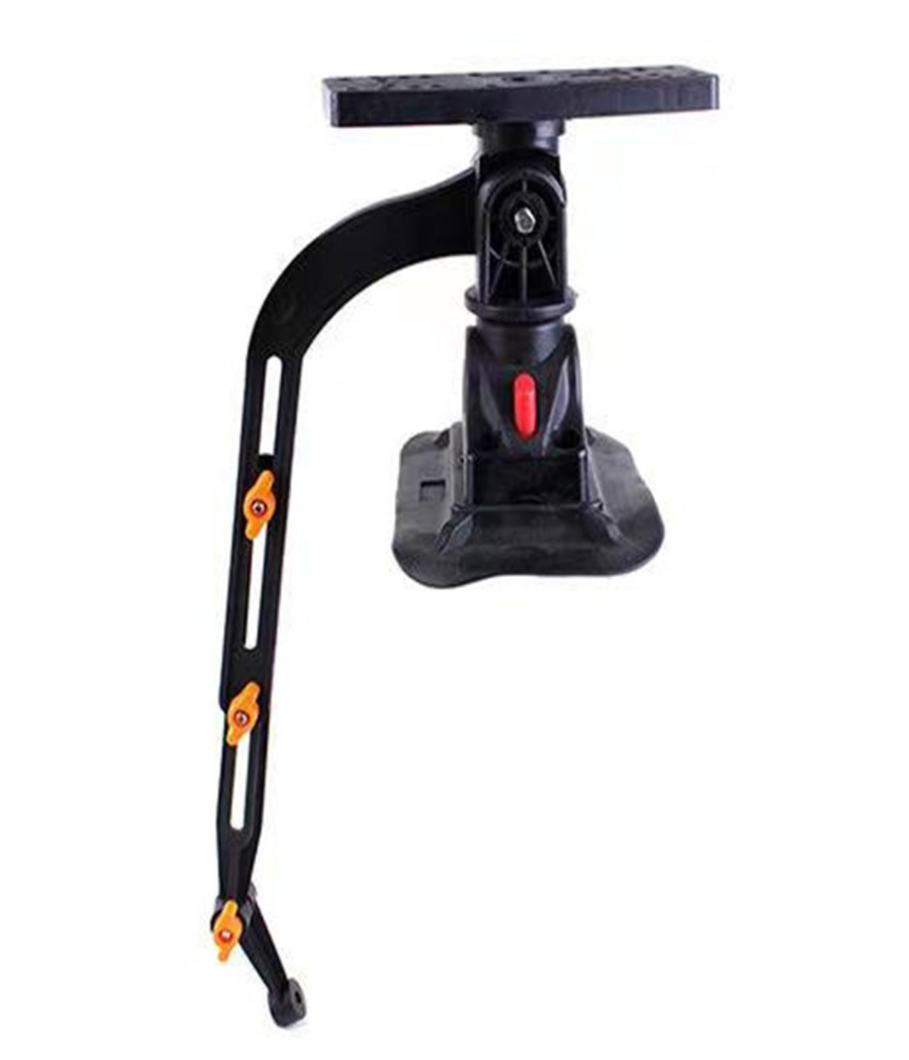 Lammcou Support de Moto Go Pro, Guidon de Vélo en Aluminium Invisible pour Caméra d'Action avec Tête de Boule Rotative à 360°, Compatible avec Hero 13 12 11 10 Insta-360