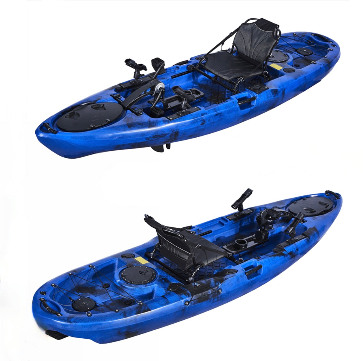 Oasis FishMaster 100 10 Foot Fishing Kayak with Pedal System