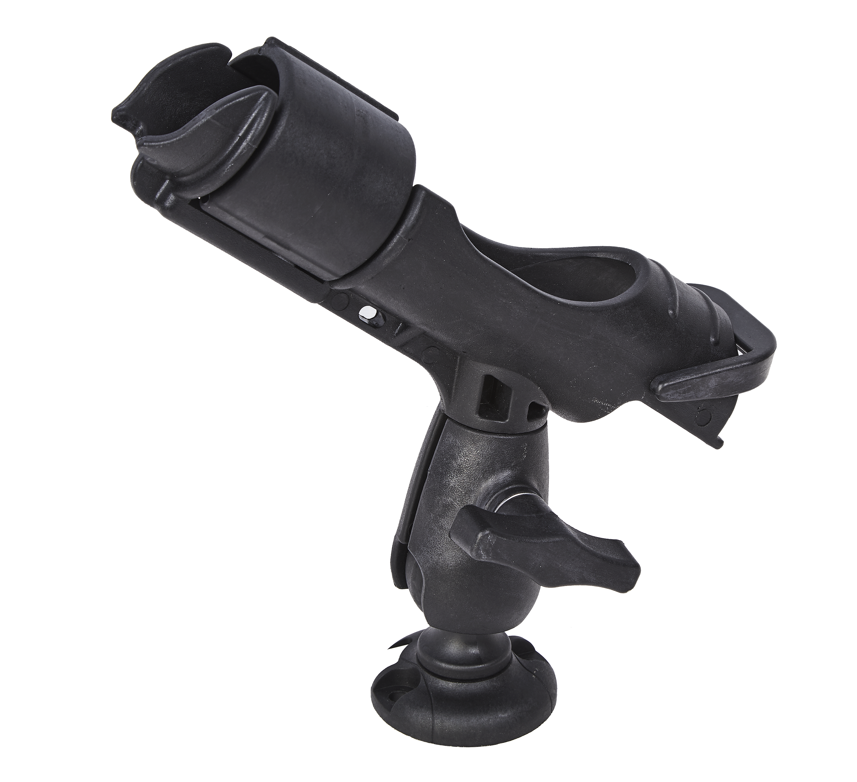 Support De Canne à Pêche Rotatif Réglable Pour Bateau, Kayak, Canoë - Base De Montage Incluse