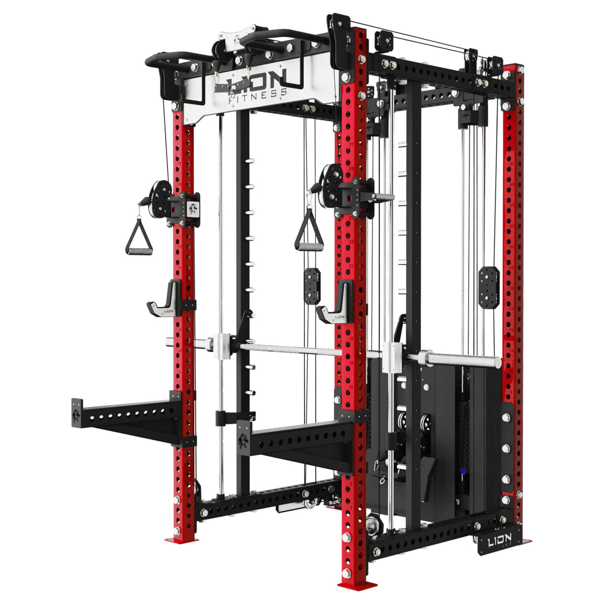Cage d'Entrainement Smith 3 en 1 Phénix Pro – Lion Fitness