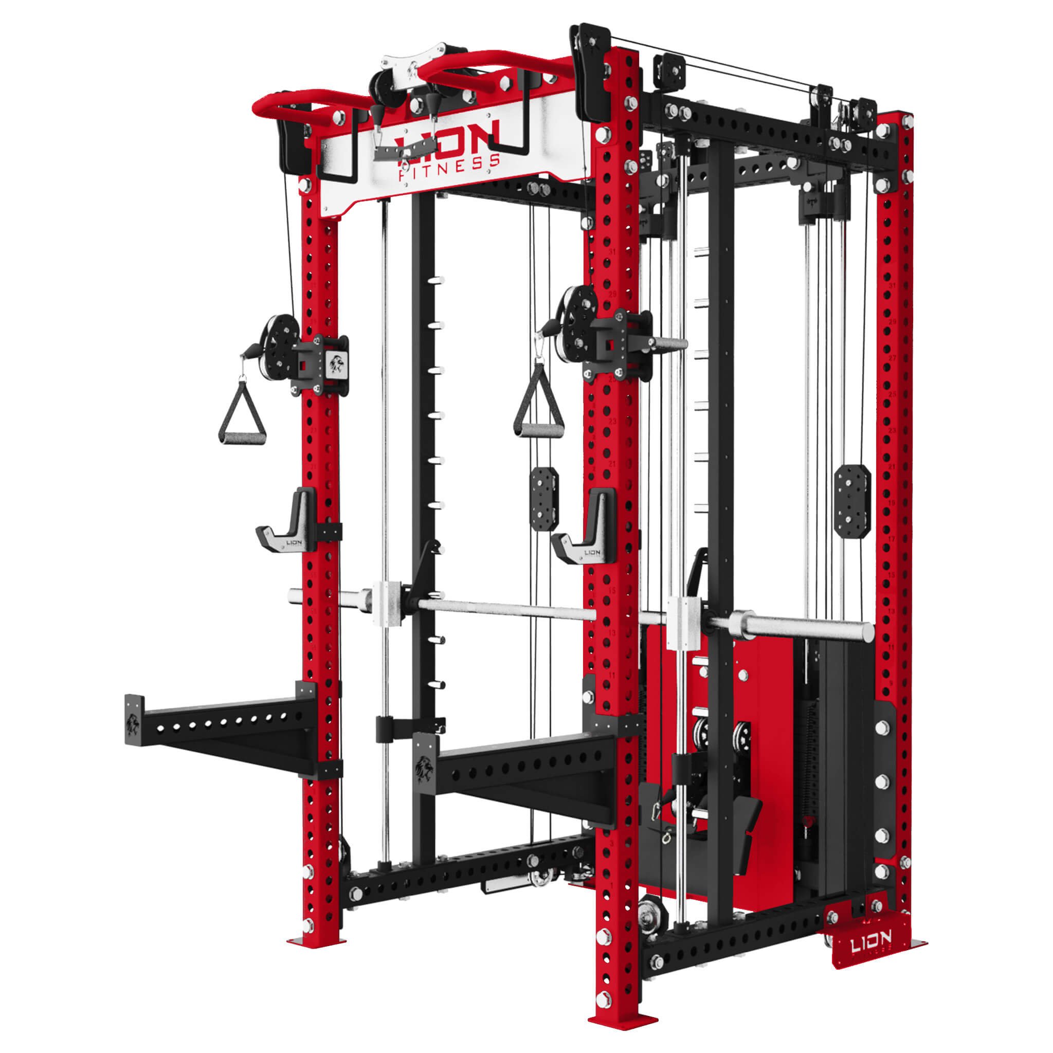Phoenix Pro 3-in-1 Smith Training Cage – Lion Fitness