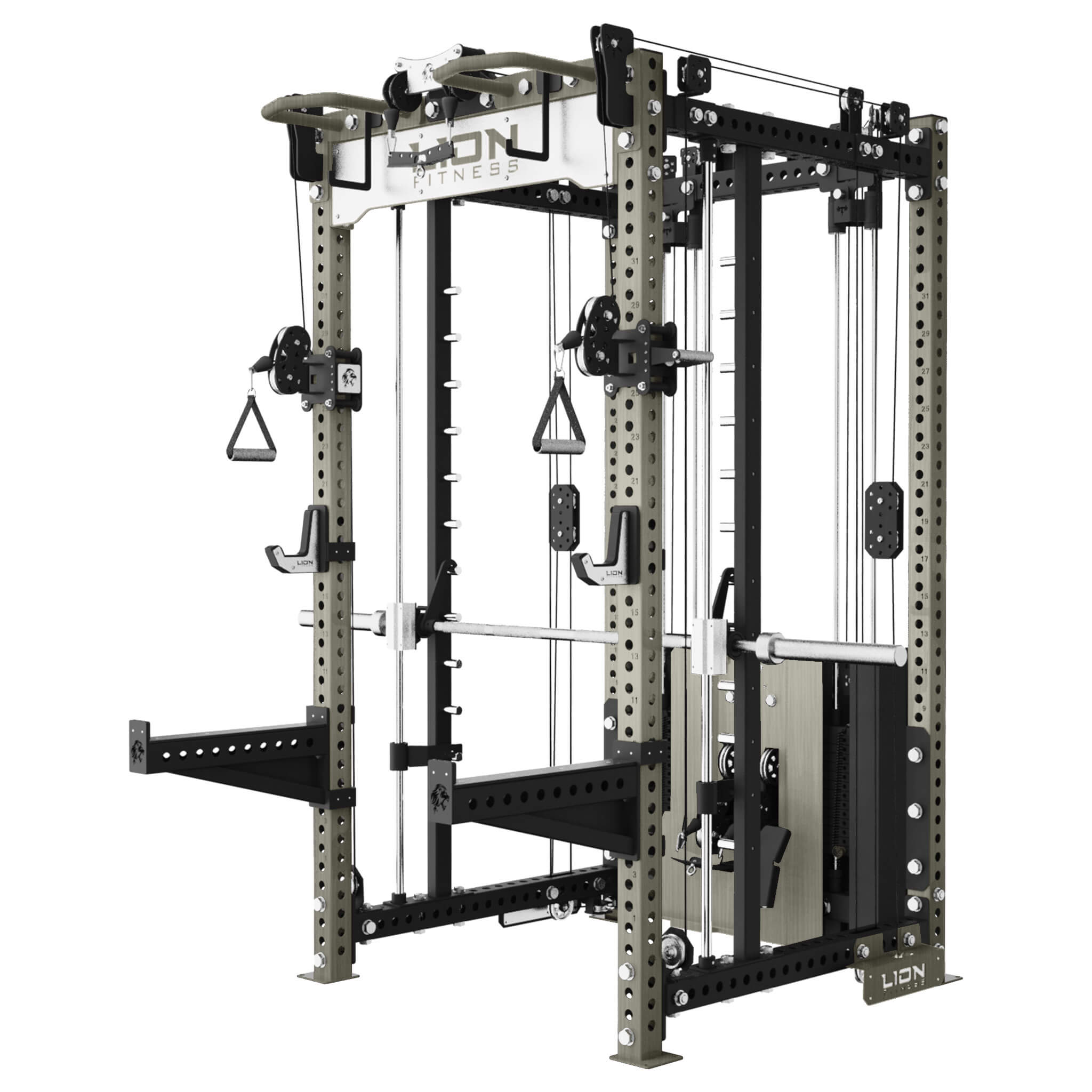 Phoenix Pro 3-in-1 Smith Training Cage – Lion Fitness