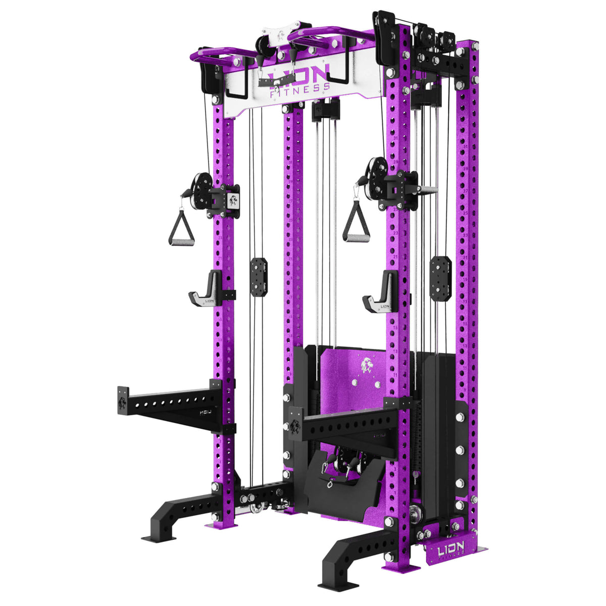 2-in-1 Phoenix Pro Training Cage – Lion Fitness